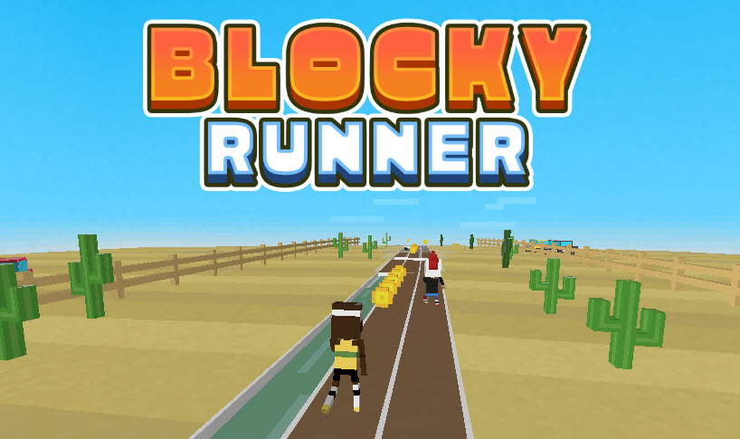 Blocky Runner screenshot