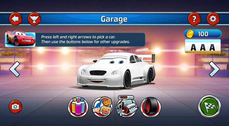 Cars: Lightning Speed Screenshot