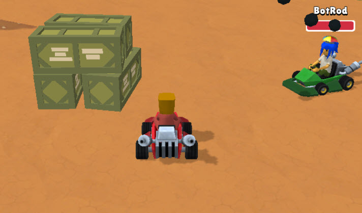 crazy karts screenshot
