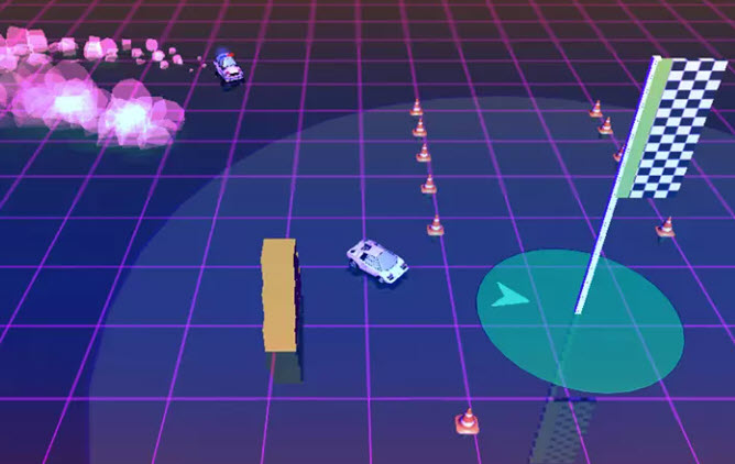 super retro chase screenshot