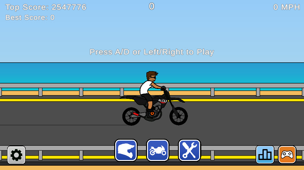 Wheelie Master Screenshot